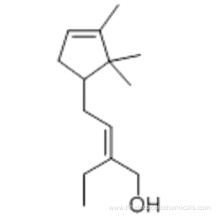 2-Ethyl-4-(2,2,3-trimethylcyclopent-3-en-yl)-but-2-en-1-ol CAS 28219-61-6